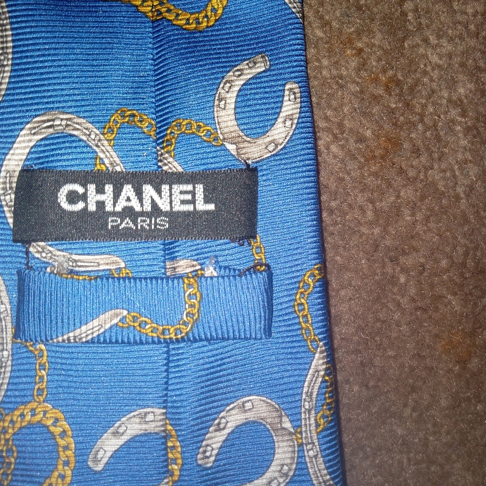 100% genuine Chanel mens tie